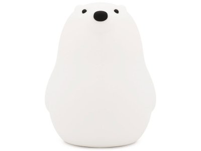 چراغ خواب رومیزی فانتزی قابل شارژ MUID white bear pat lamp silicone