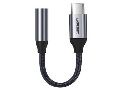 کابل تبدیل تایپ سی به صدا یوگرین Ugreen Type C to 3.5mm Headphone Jack Adapter 30632 _ AV142