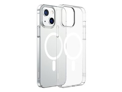 قاب محافظ مگنتی آیفون 12 / 12 پرو بیسوس Baseus Apple iPhone 12 / 12 Pro Crystal Magnetic Case ARJT000602