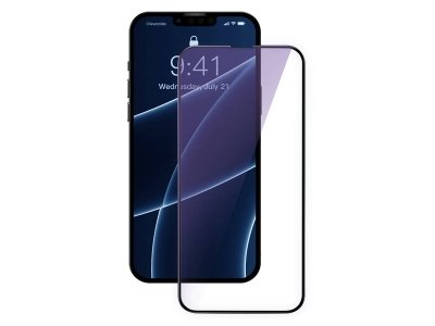 گلس تمام صفحه شیشه ای آیفون 13 مینی ضد اشعه بیسوس(پک 2 تایی)  Baseus Apple iPhone 13 Mini glass SGQP010301
