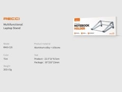 قیمت استند رومیزی مک بوک و آیپد رسی Recci RHO-C25