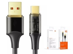 کابل شارژ 100 واتی یو اس بی به تایپ سی 1.2 متری مک دودو Mcdodo CA-2090 USB to USB C Cable 6A