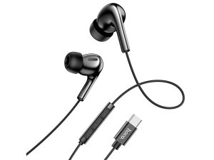 هندزفری سیمی تایپ سی هوکو Hoco Wired earphones Type-C M91 Shelly with mic