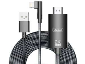 کابل لایتنینگ به اچ دی ام آی 1.8 متری ایکس او Xo GB008 HDMI To Lightning USB HD Adapter Cable