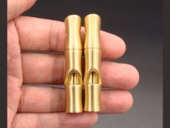 قیمت سوت دست ساز برنجی Retro brass whistle handmade pure brass