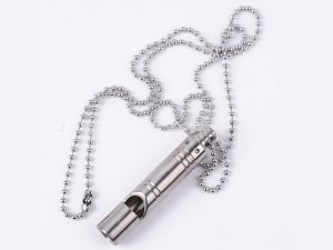 سوت حیوانات خانگی تیتانیومی Titanium alloy whistle training whistle pigeon pet training whistle