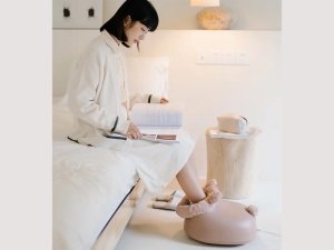 گرمکن  پا و بهبود دهنده گردش خون Sule Quality Made Foot Warmer Treasure Office Under Desk H