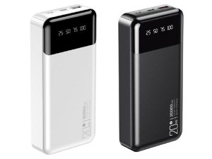 پاوربانک شارژ سریع تایپ سی, یو اس بی و لایتنینگ 20000 ایکس او XO Fast charging power bank 20000 mAh PR192