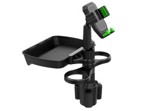 هولدر لیوانی به همراه سینی غذاخوری قابل تنظیم خودرو  Cup holder with adjustable car dining tray HCB06