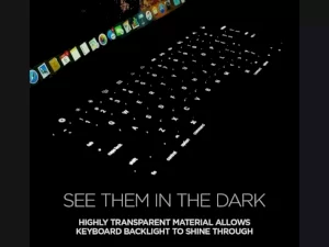 محافظ کیبورد آیپد پرو 11 اینچ کوتتسی Keyboard skin TPU ultra slim MB1073 iPad Pro 11 inch