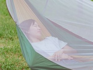 تخت آویز درختی شیائومی همراه با پشه بند Xiaomi Chao Outdoor Anti-mosquito Hammock YC-HWDC01