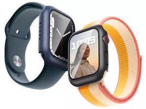 قاب و گلس اپل واچ 44 میلی‌متری سری 1، 2، 3،4، 5،6، 7 و اس ای راک Rock Integrated Protective Case Apple Watch 7/6/SE/5/4/3/2/1 44mm RPC2290