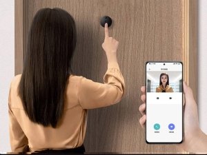 زنگ تصویری هوشمند شیائومی Xiaomi  LSC-M1S smart cat eye 1s video doorbell