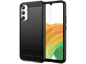 قاب محافظ فیبر کربنی سامسونگ گلکسی آ34 سامسونگ Samsung Galaxy A34 Rugged Armor Fiber Carbon