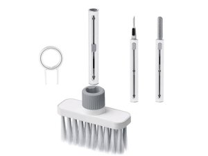 کیت تمیزکننده 5 کاره هندزفری بلوتوثی و کیبورد گرین GNCLGBRUSHWH