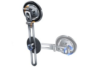 هولدر موبایل مغناطیسی گوشی موبایل داخل خودرو و لپ‌تاپ ویوو WIWU CH025 Zinc Alloy Hidden Car Magnetic Bracket