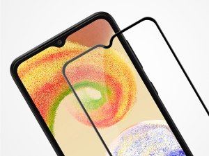 گلس تمام صفحه سامسونگ گلکسی آ4  full glass screen protector Samsung galaxy A04 A04s