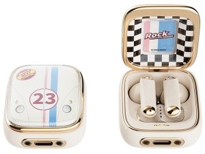 هندزفری بلوتوثی راک Rock Retro TWS Bluetooth Earbuds Classic Beetle