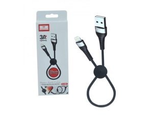کابل شارژ و انتقال داده یو اس بی به لایتنینگ پاوربانکی 25 سانتی متری ارلدام Earldom EC-094i lightning Data Cable 25cm