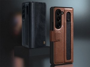 کیف گوشی سامسونگ گلکسی زد فولد 5 نیلکین Nillkin Samsung Galaxy Z Fold 5 Aoge Leather Case