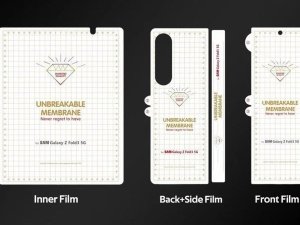 برچسب محافظ 360 درجه نانو سامسونگ گلکسی زد فولد 4/5  Samsung Galaxy Z Fold 4/5 Unbreakable Membrane Full Cover Side Transparent Film