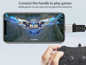 مبدل اوتی‌جی آیفون یواس‌بی به لایتنینگ ارلدام EARLDOM OTG Lightning to USB 2.0 ET-OT65