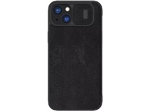 کیف کلاسوری آیفون 15 نیلکین Nillkin Apple iPhone 15 Qin Pro leather case