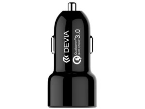 شارژر فندکی فست شارژ ماشین 2.4 آمپر دویا EA030