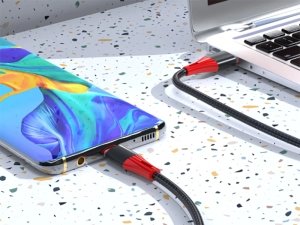 کابل شارژ و انتقال دیتا یو اس بی به میکرو یو اس بی 2.4 آمپر یک متری ارلدام Earldom EC-177 Charger Cable 1m