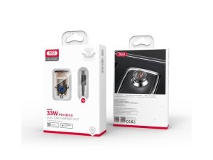 شارژر فندکی فست شارژ  33 وات  ایکس او CC50
