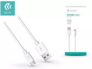 کابل شارژ یو اس بی به میکرو یو اس بی یک متری 5 ولت دویا Devia EC052 Kintone Cable 5V 1A