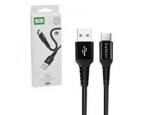 کابل تبدیل یو اس بی به تایپ سی 2.1 آمپر یک متری  ارلدام Earldom TYPE-C cable model EC-121C