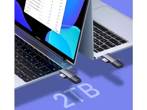 کارت‌خوان یواس‌بی به تایپ‌سی بیسوس Baseus Lite Series SD/TF Card Reader WKQX070601