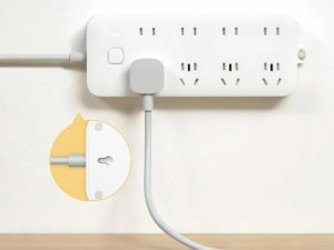چند راهی و تبدیل برق هوشمند شیائومی با کابل 1.8 متری و 8 سوکت Xiaomi XMCXB8-01QM