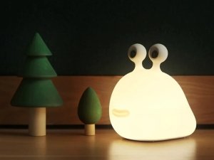 چراغ خواب رومیزی فانتزی شارژی اتاق کودک MUID Light H-L-14 طرح حلزون