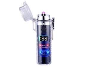 فندک الکتریکی شارژی دارای چراغ قوه HB-256