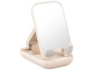 هولدر موبایل تاشو و آینه رومیزی بیسوس  Baseus Folding Phone Stand with mirror B10551501411