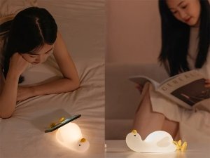 چراغ خواب شارژی فانتری طرح اردک W01