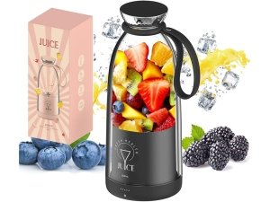 مخلوط کن و اسموتی ساز شارژی قابل حمل 500 میلی‌لیتر مدل F500