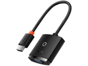 مبدل اچ دی ام آی به وی جی آ بیسوس Baseus WKQX010001 Lite Series Adapter HDMI To VGA