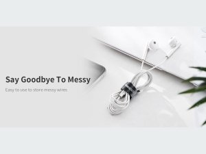 بند چسبی نظم دهنده کابل رسی Recci RCS-S03 یک متری