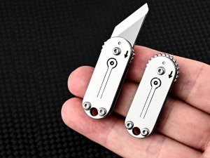 چاقو آنباکسینگ ضدزنگ تاشو Cute stainless steel unboxing mini knife
