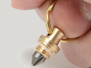 چاقوی آنباکسینگ و دربازکن بطری چندکاره برنجی Brass multifunctional knife