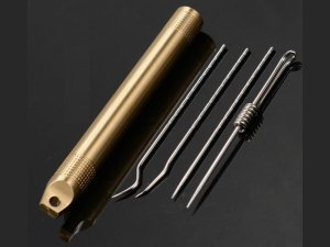 ابزار مراقبت از دندان فلزی ضدزنگ tools storage set oral care