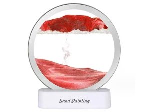 چراغ خواب و دکوری رومیزی سه بعدی شن و ماسه AX-218