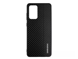 کاور چرمی فیبر کربن گلکسی آ 72 سامسونگ Leather Case carbon fiber cover suitable for Samsung A72