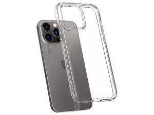 کاور شفاف آیفون 14 پرو طرح کریستال هیبریدی اسپیگن Spigen Neo Hybrid Crystal design cover suitable for iPhone 14 Pro