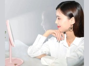 آینه آرایشی شارژی رومیزی دوکو DOCO daylight small mirror standard version