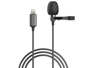 میکروفون یقه‌ای سیمی لایتنینگ مارورس Marvers MS-UC566 lightning collar microphone