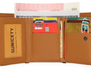 کیف پول مردانه سانی ستی SUNICETI مدل S3093 با فناوری RFID